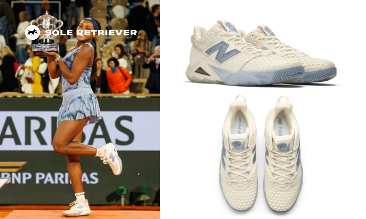 Coco Gauff Wins the 2025 French Open Wearing Her New Balance Coco