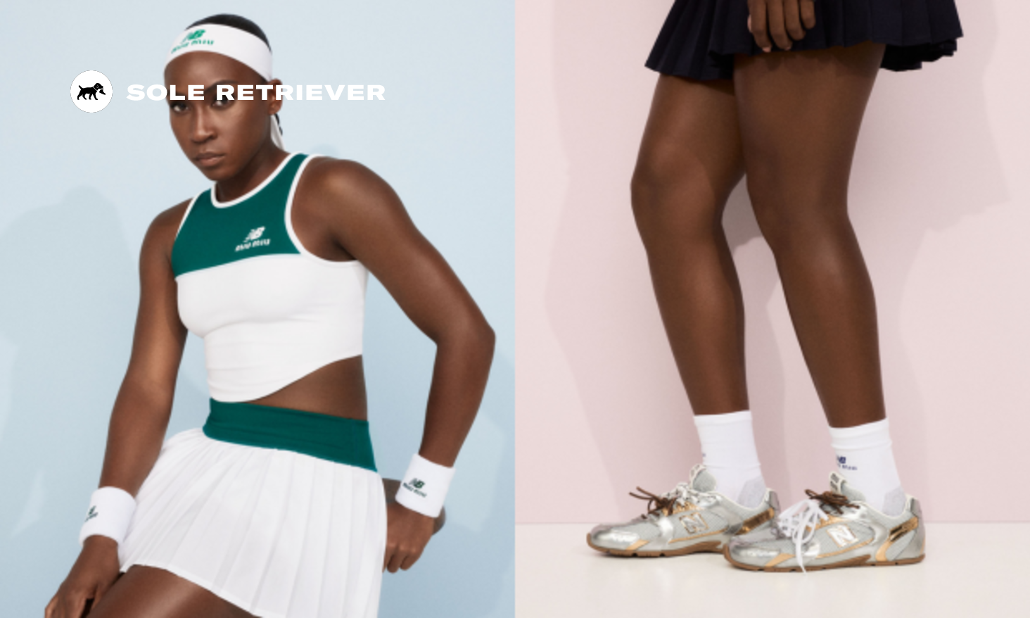 coco Coco Gauff's Miu Miu x New Balance Collection Releases
