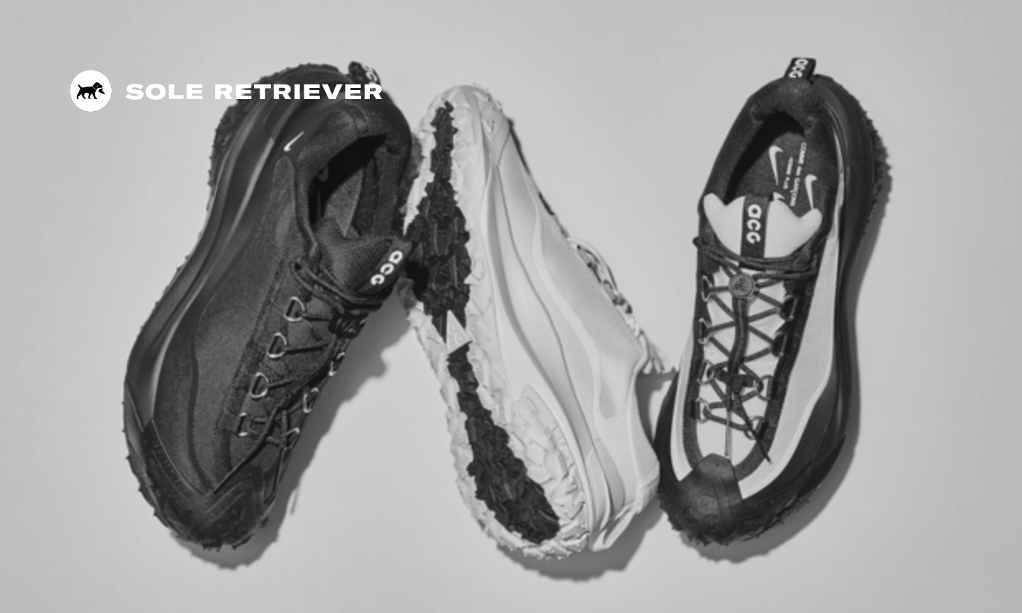 The Comme des Garcons Homme Plus x Nike ACG Mountain Fly 2