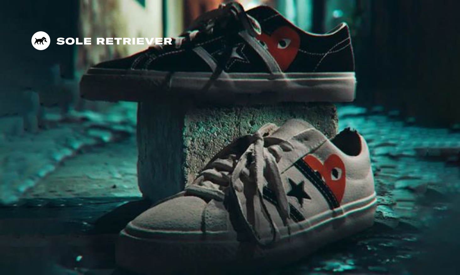 The Comme des Garçons Play x Converse One Star Academy Pro