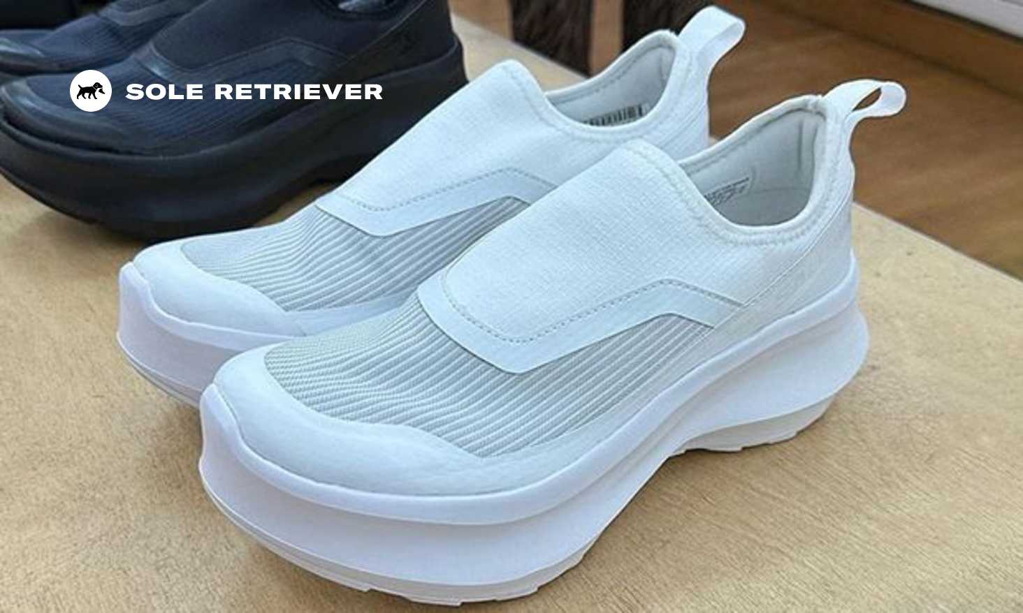 SALOMON COMME des GARCONS ブラック スニーカー Comme des Garcons × Salomon Women's Platform 