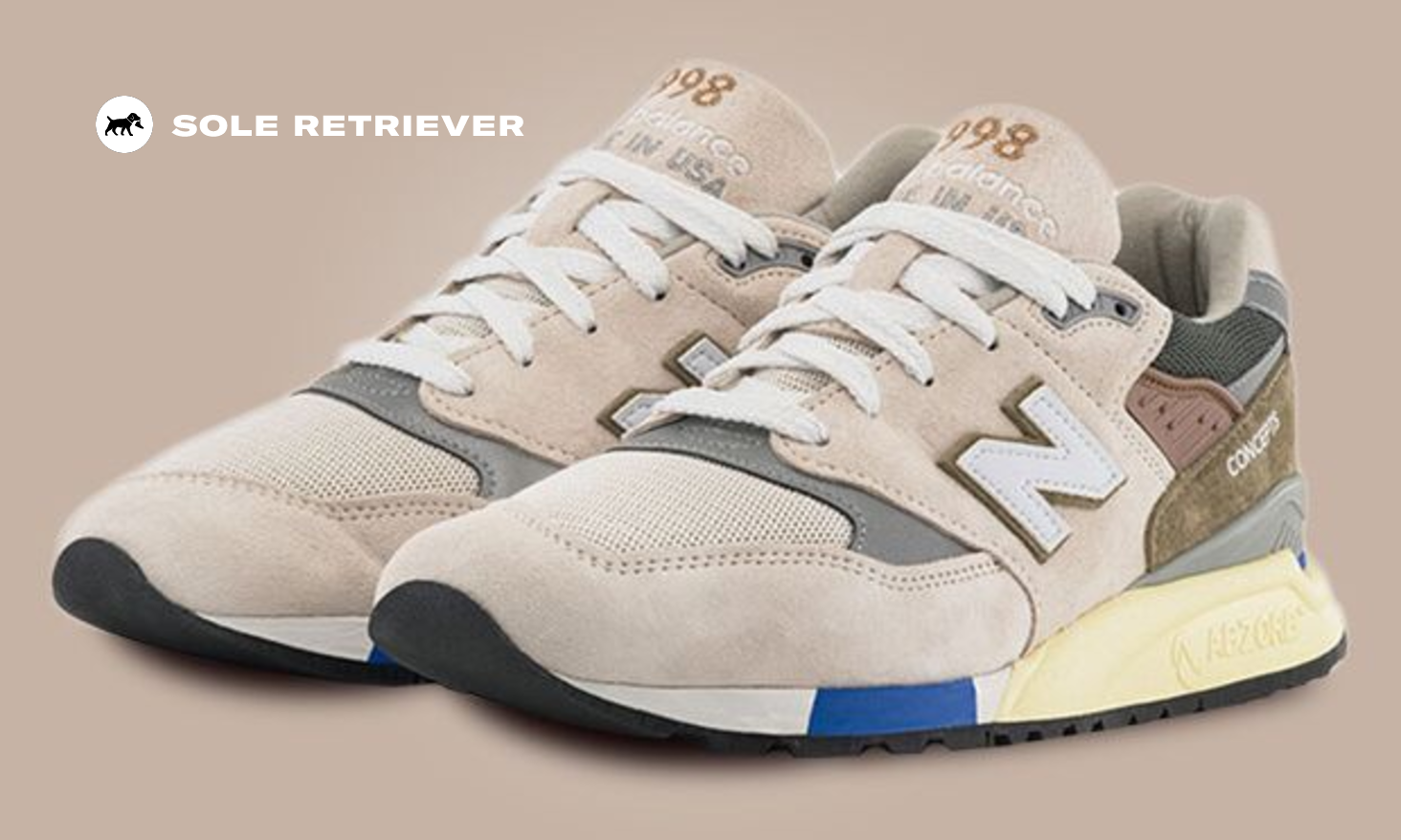 New balance x CONCEPTS ☆ made in USA U998CN ‘C-NOTE’ Concepts x MADE in USA New Balance 998 C-Note (Sea Salt