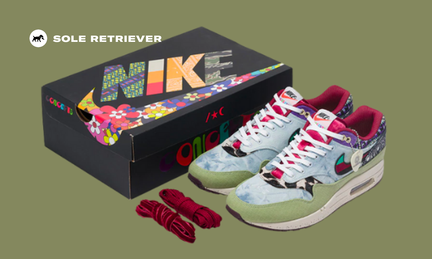 ◆関税/送料込◆CONCEPTS X NIKE AIR MAX 1 MELLOW◆正規品◆ Nike x Concepts Air Max 1 Shoes 
