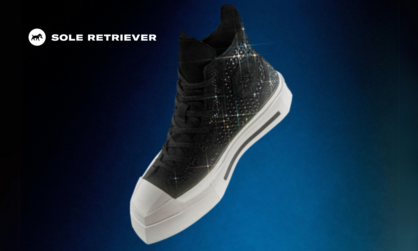 靴 Converse Chuck 70 High x Swarovski White Chuck 70 with Swarovski® crystals Unisex High Top Shoe