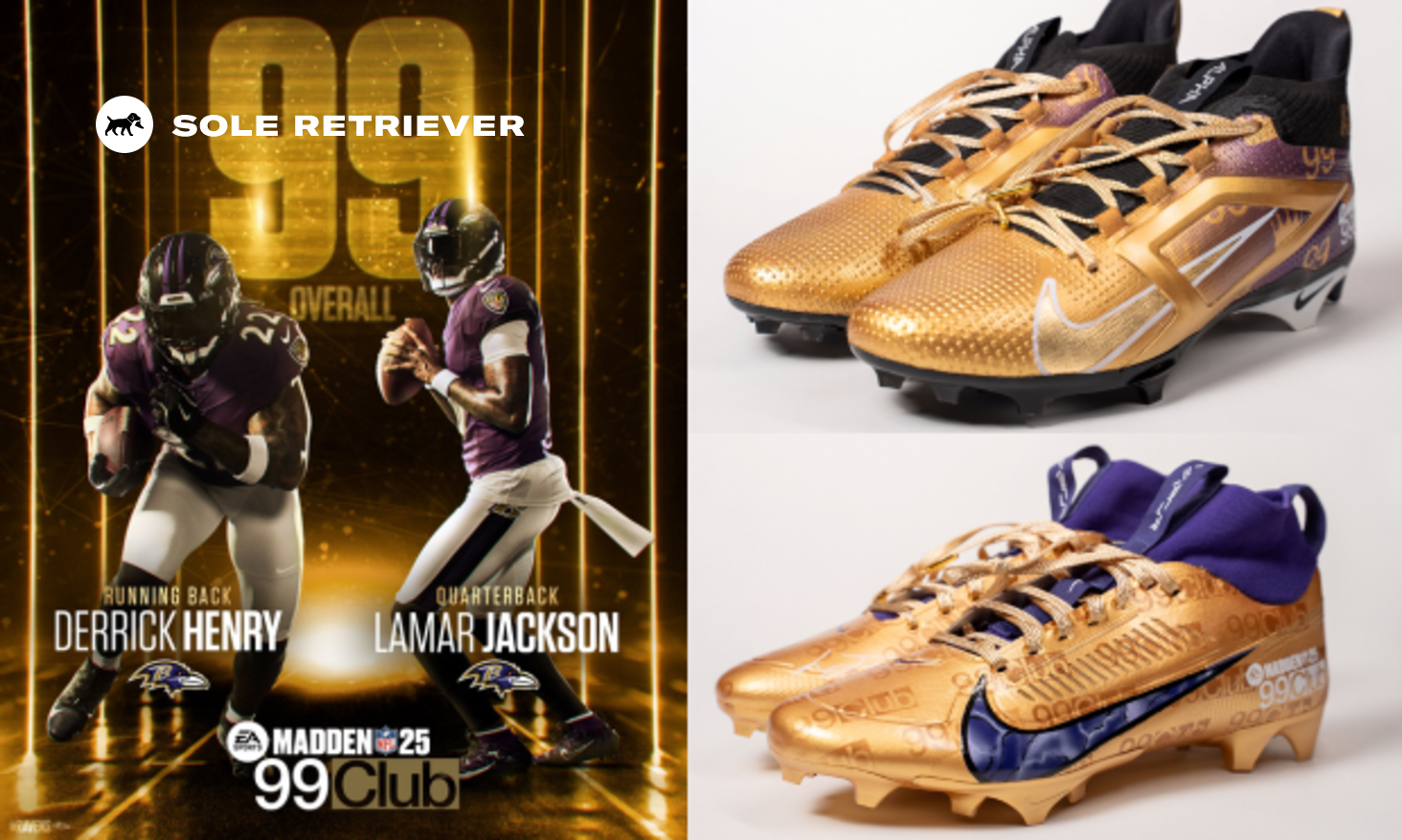 Derrick Henry and Lamar Jackson Get Custom Cleats from Mache and