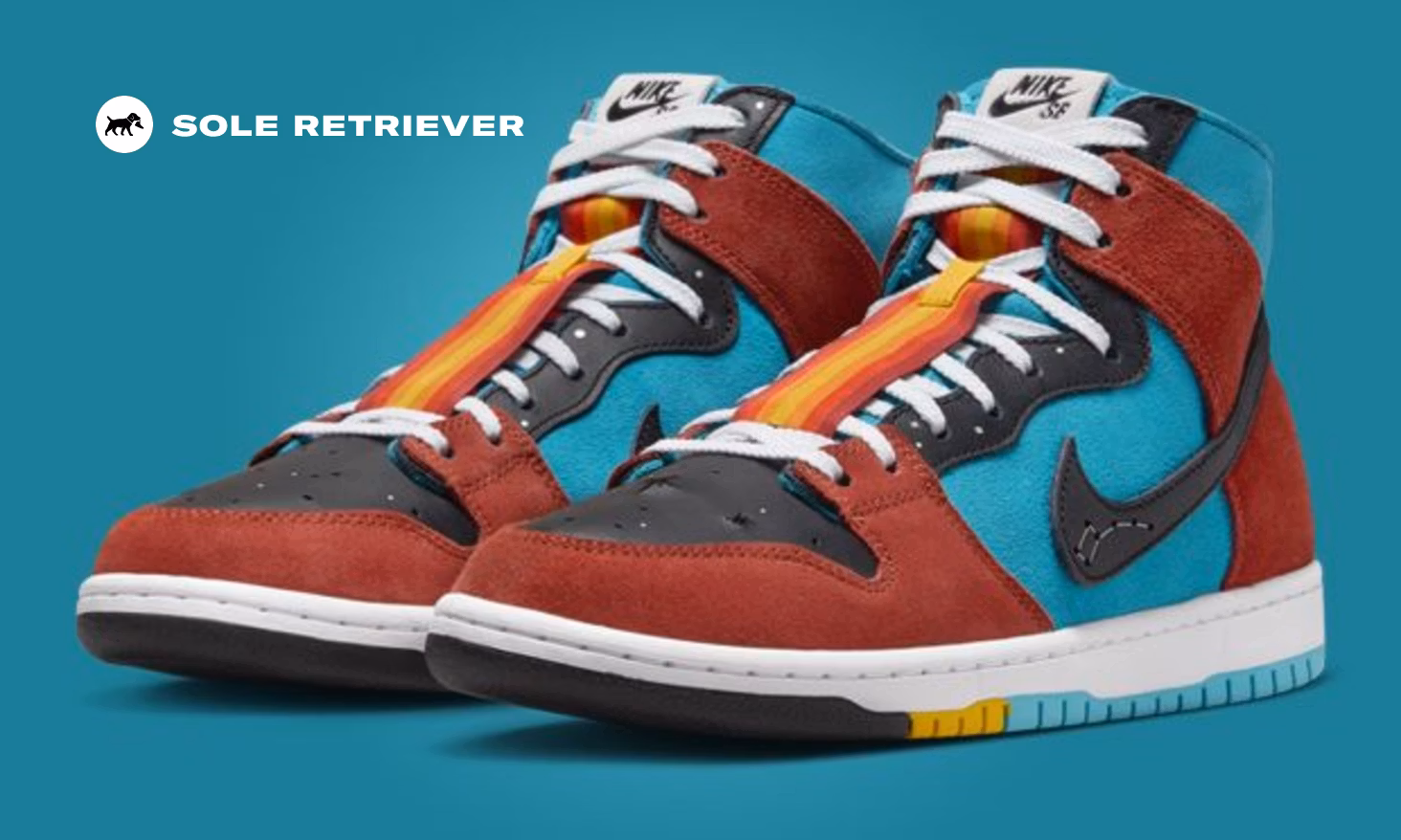 Nike SB Dunk High Rivalry Men's - 313171-411 - US