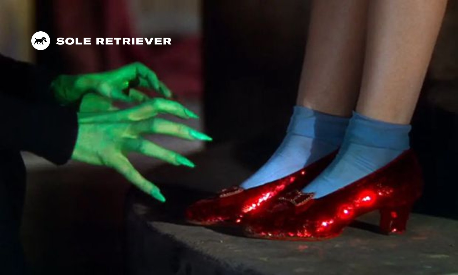 RUBY お得です♪新品着用　anuans ミュール Ruby slippers worn by Judy Garland in 'Wizard of Oz' sell for