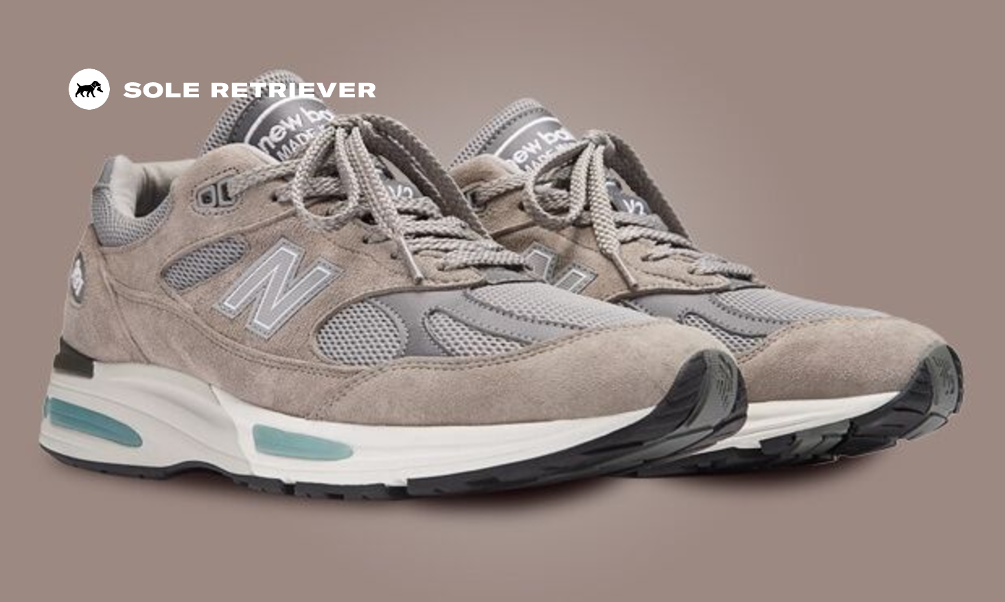 The New Balance 991v2 Made in UK Grey Releases October 2023