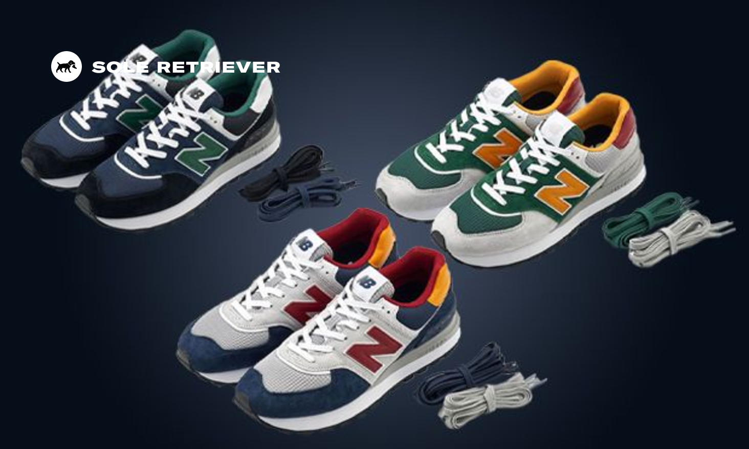 スニーカー New Balance 574 Legacy eYe JUNYA WATANABE MAN Grey Navy JUNYA WATANABE X NEW BALANCE 574 LEGACY NAVY – BLENDS