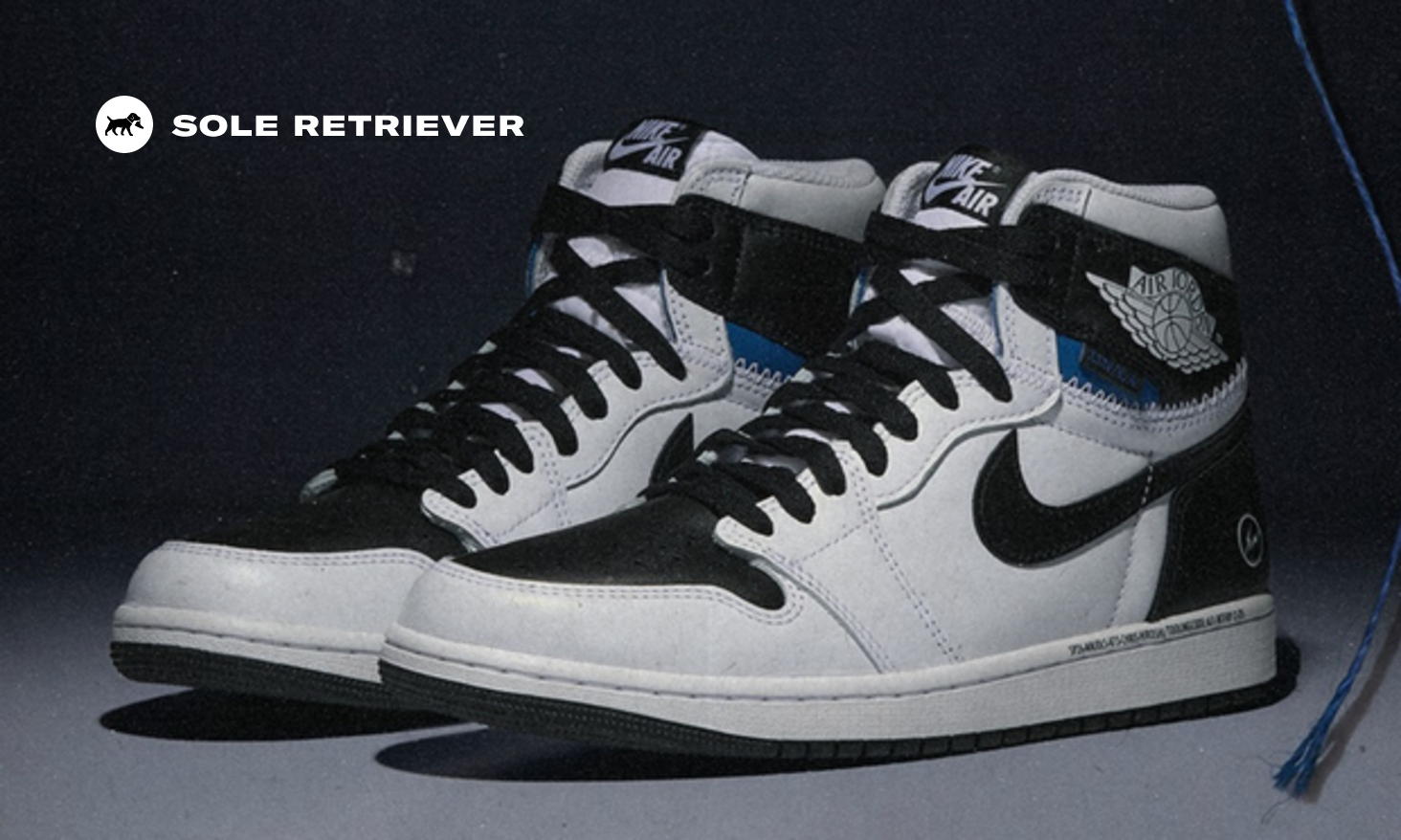 Air Jordan 1 ホワイト/ブラックUnion fragment New Photos Show Detail on the White and Black fragment x Union LA
