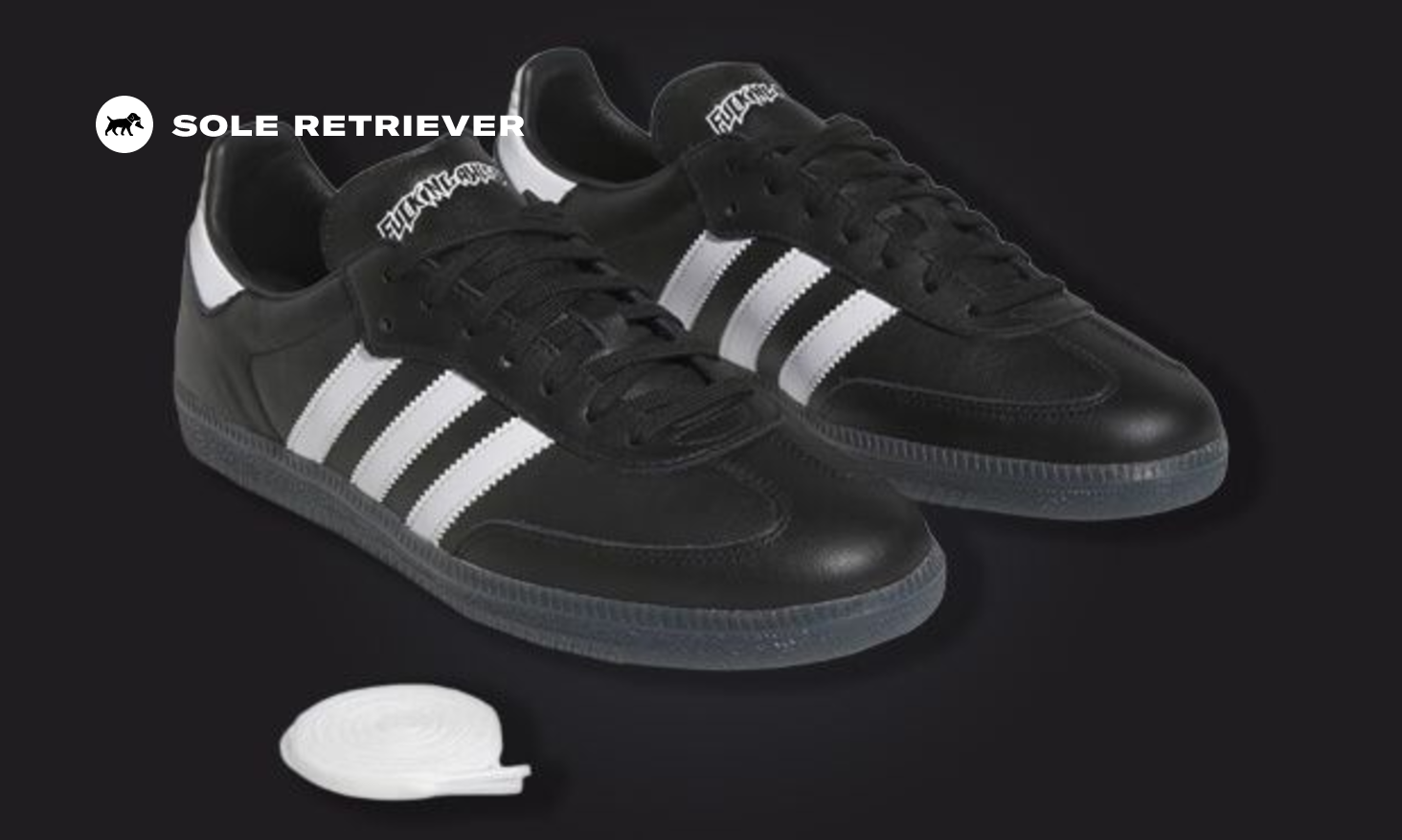 Fucking Awesome × adidas Samba Adidas Samba ADV - (Fucking Awesome) Black Leather