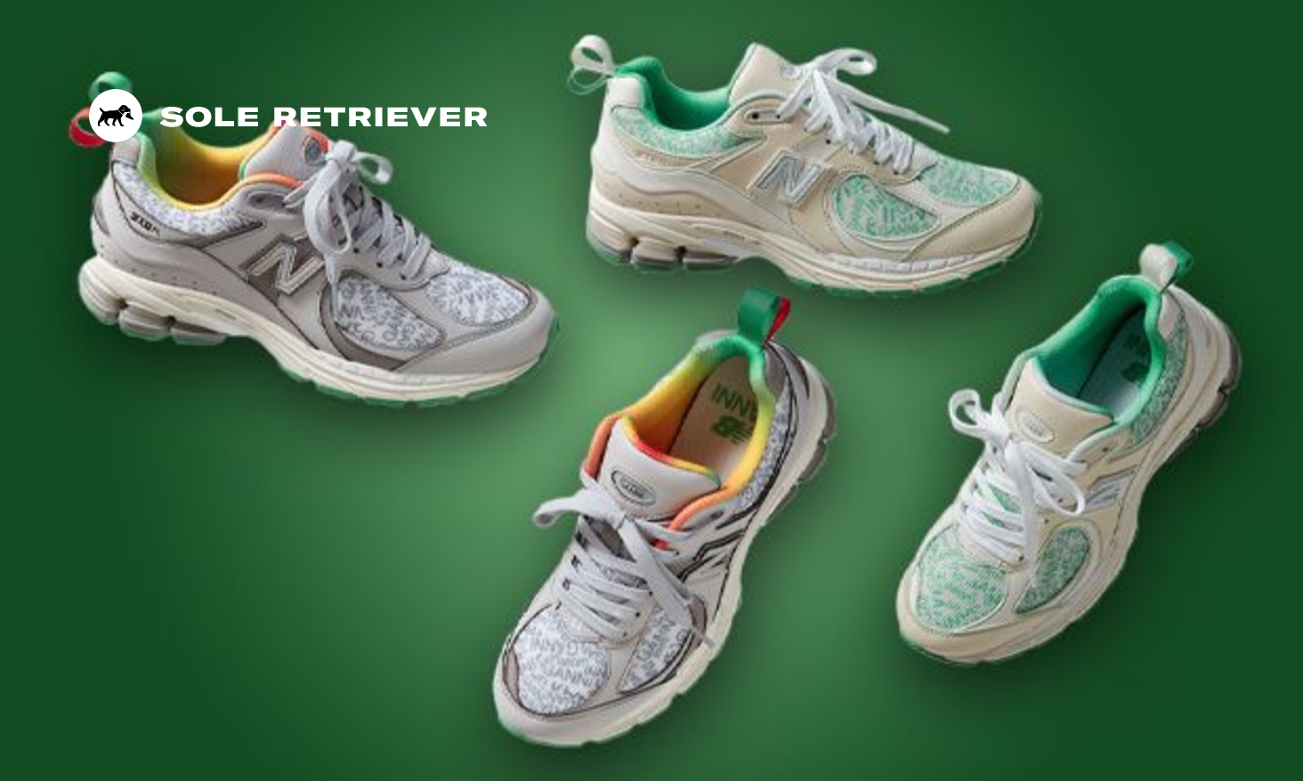関税込★New Balance x Ganni 2002R アイランドグリーン★23-31 関税込☆New Balance x Ganni 2002R アイランドグリーン☆23-31