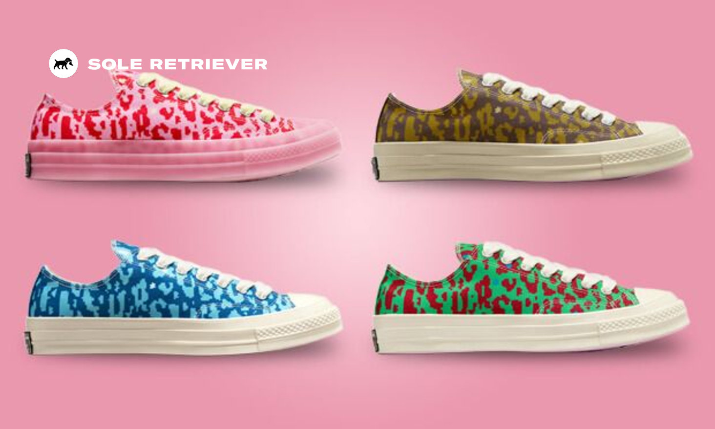 2025年のクリスマス Golf le Fleur Covers Four Converse Chuck 70s in Digital 靴