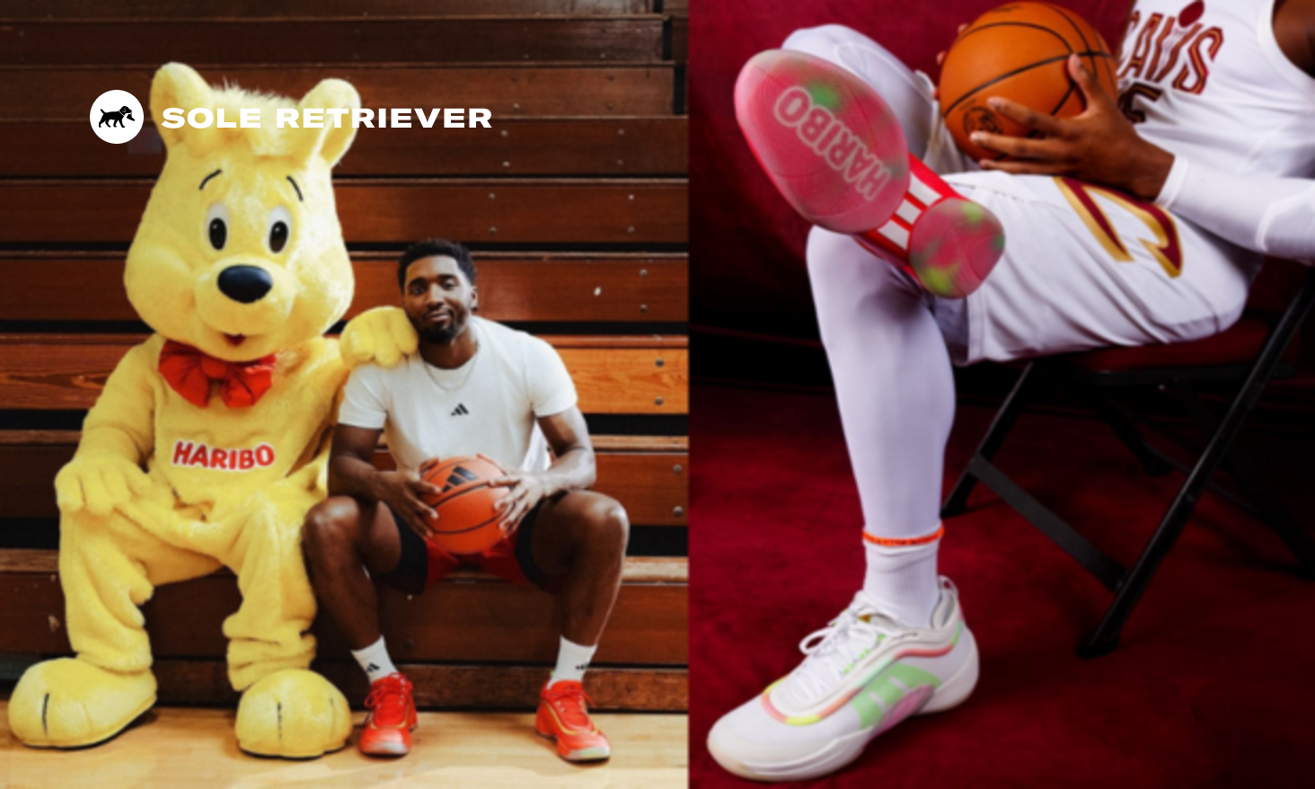 シューズ(男性用) Adidas Don issue6 Haribo 27.5 adidas D.O.N. Issue #6 Haribo Goldbears Lucid Red Men's