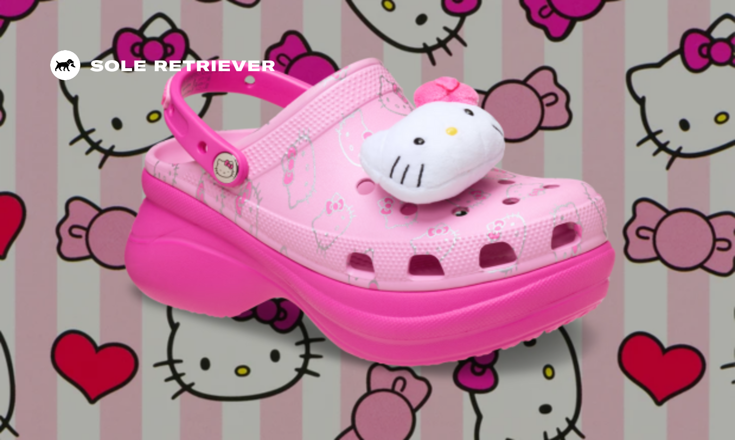 The Hello Kitty x Crocs Bae Clog Releases June 2025
