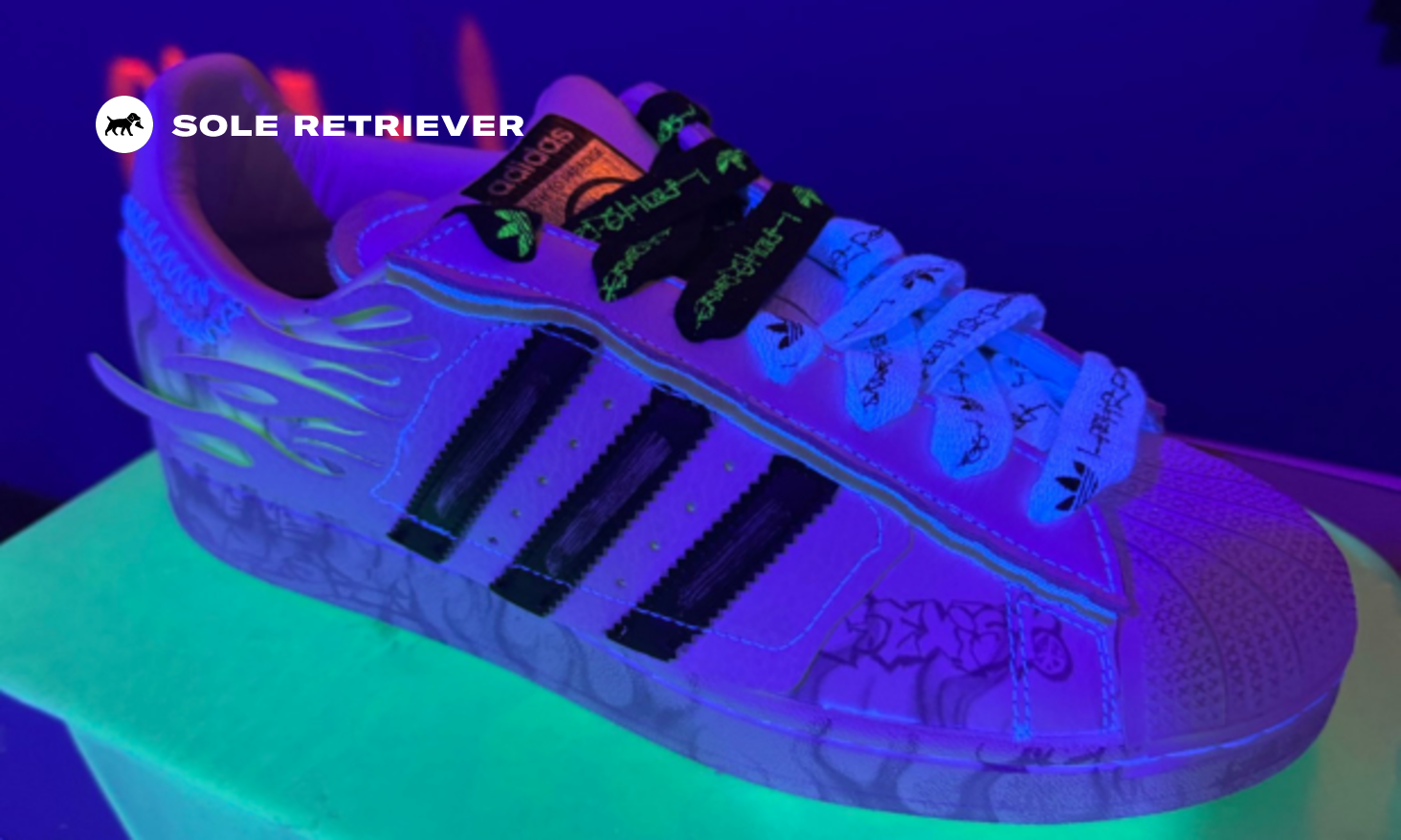 Hellstar Shock Dropped a Vegas-Exclusive White adidas Superstar Colorway