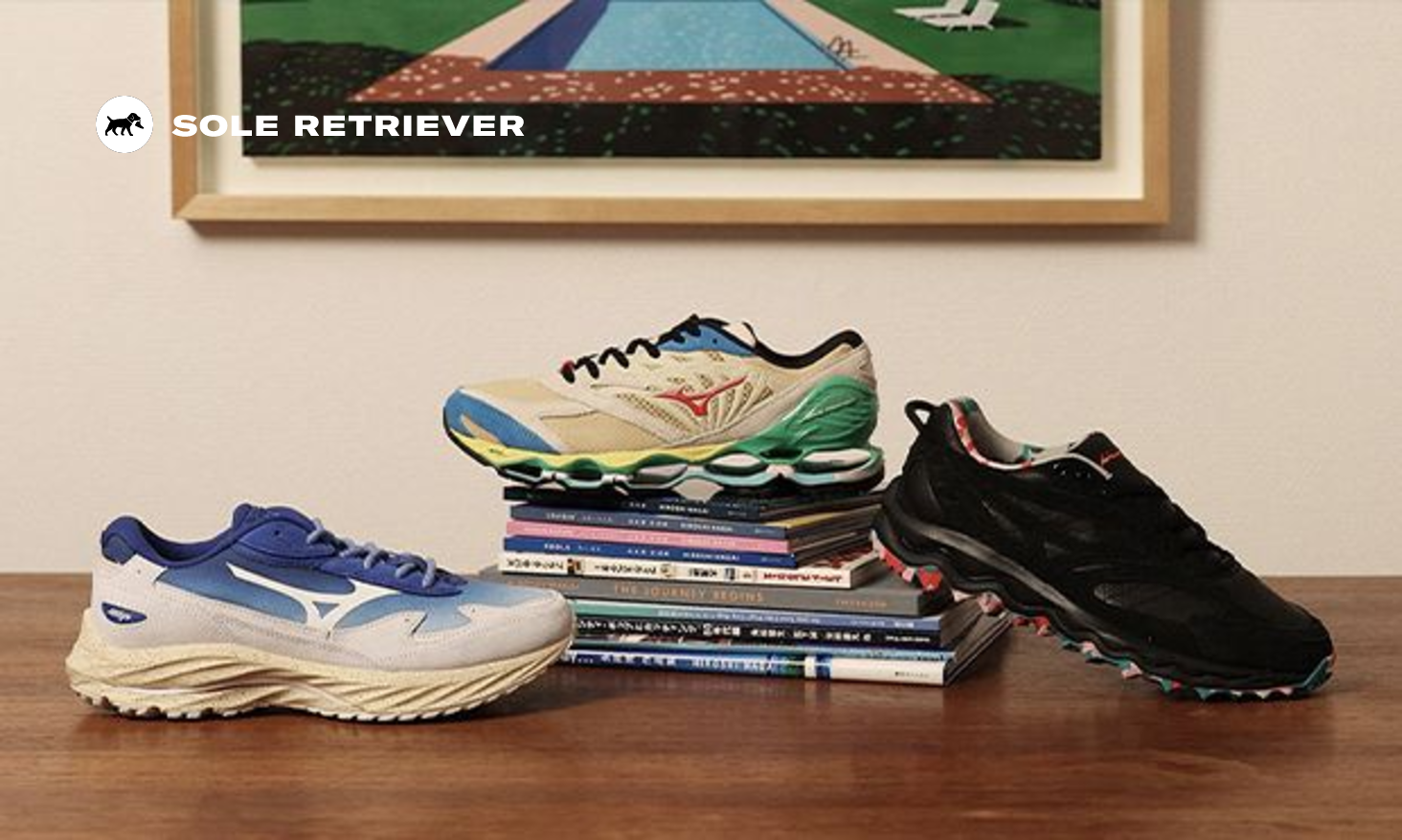 Mizuno Wave Prophecy LS x Hiroshi Nagai 'City Pop' D1GA241201