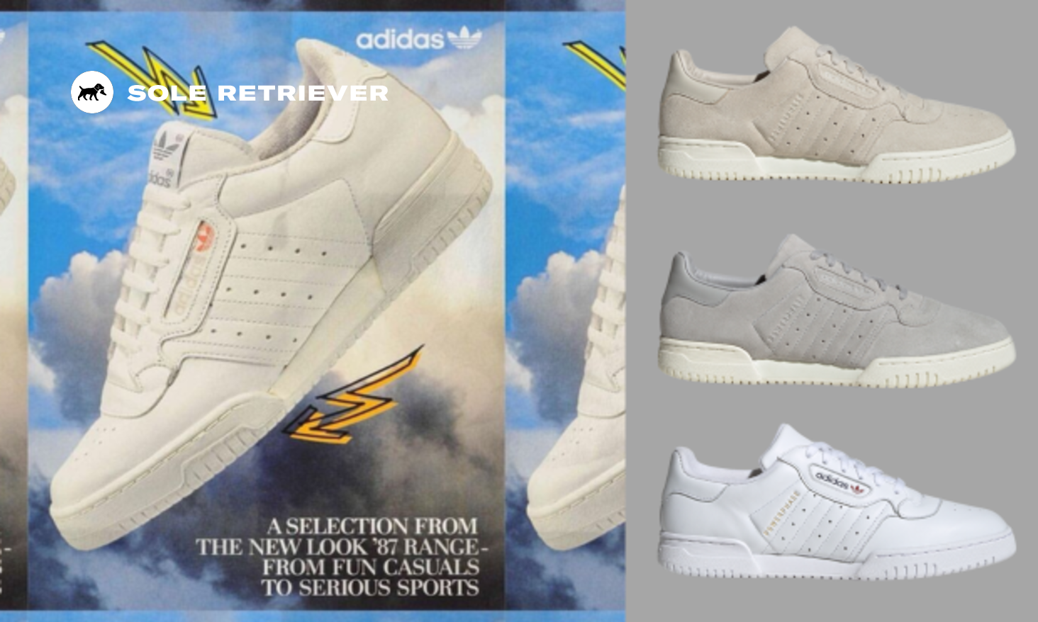 adidas gazelle silver green womens Shop Off White Mens adidas Yeezy PowerPhase Lace Up Sneakers – Shoebacca main image 1