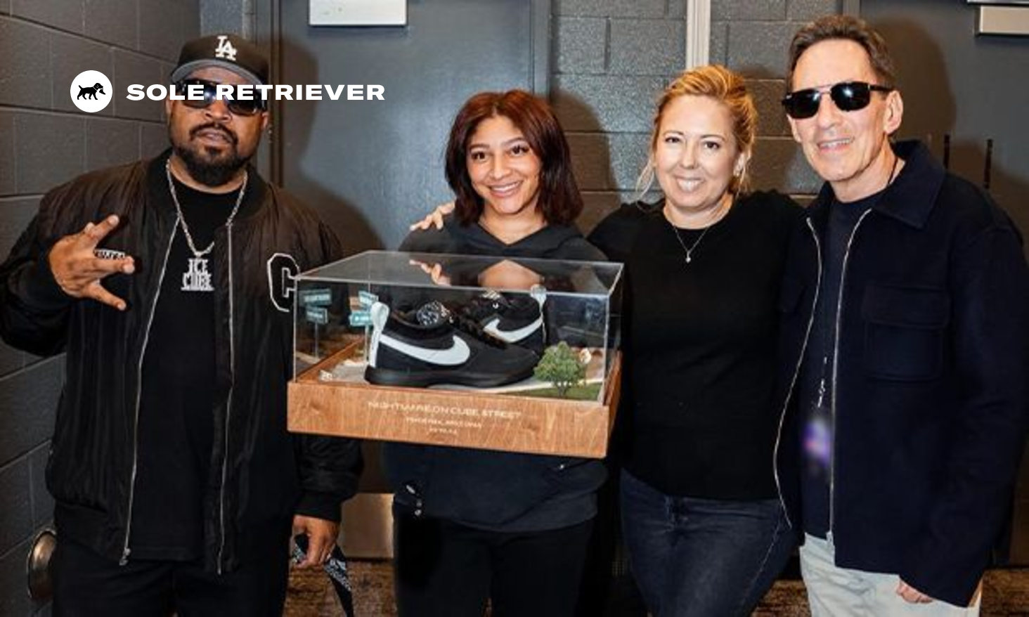 Ice Cube Gifted Custom Nike Book 1 For his Nightmare on Cube