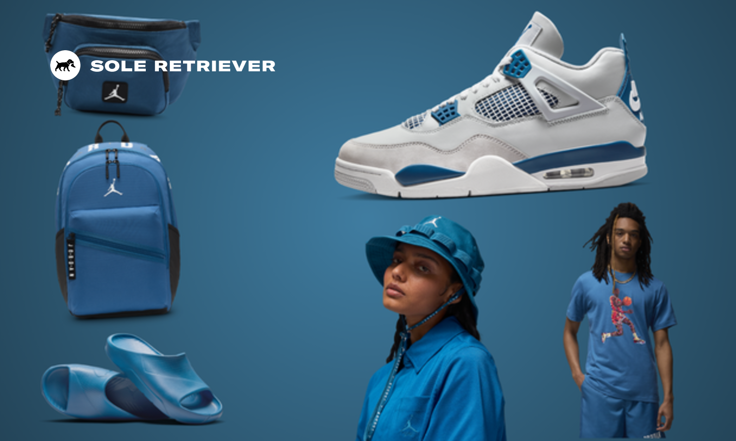 Industrial Blue Jordan Gear to Match Your Air Jordan 4s