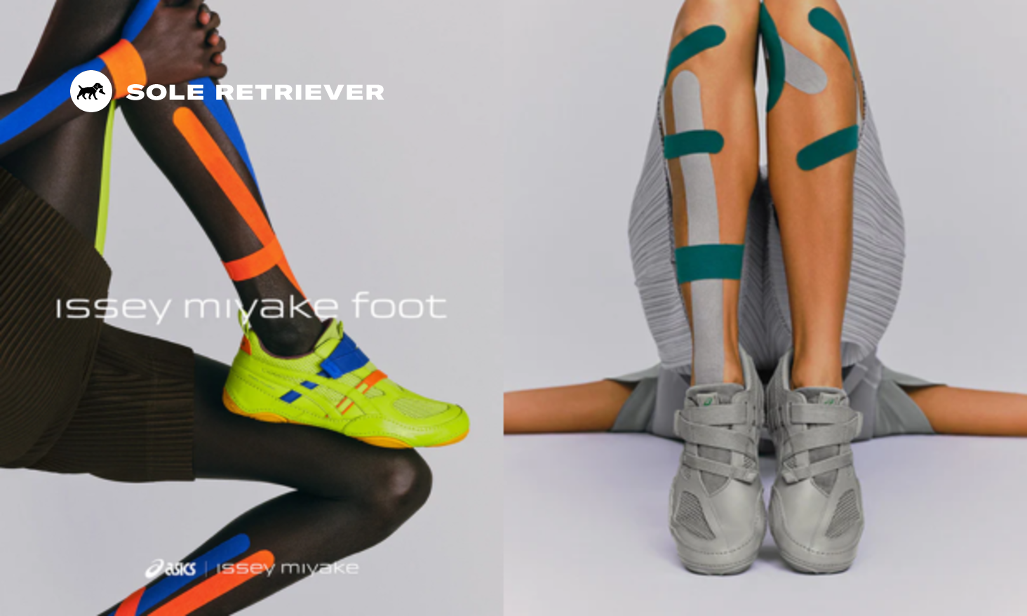 Issey miyake ソックス Issey Miyake's First Asics Collab is Inspired by KT Tape and the