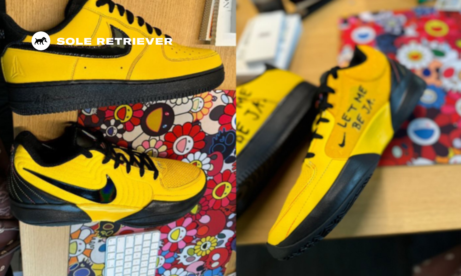 Ja Morant Shares Matching Let Me Be Ja Nike Ja 2 and Air