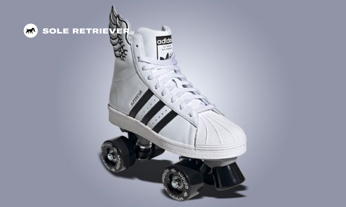 adidas x Jeremy Scott ☆ Superstar 82 Skate ローラースケート adidas Superstar 82 Skate Black White (Women's) - JI3535 - US