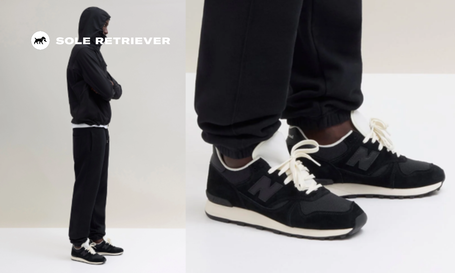 JJJJound Previews a Black and White New Balance 475 Collab in New