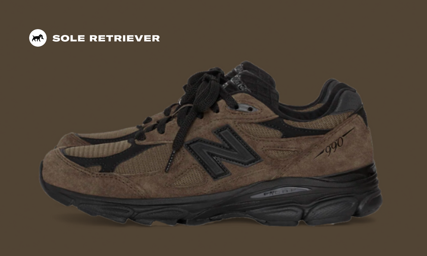 JJJJound x New Balance 990v3 Surfaces In Brown