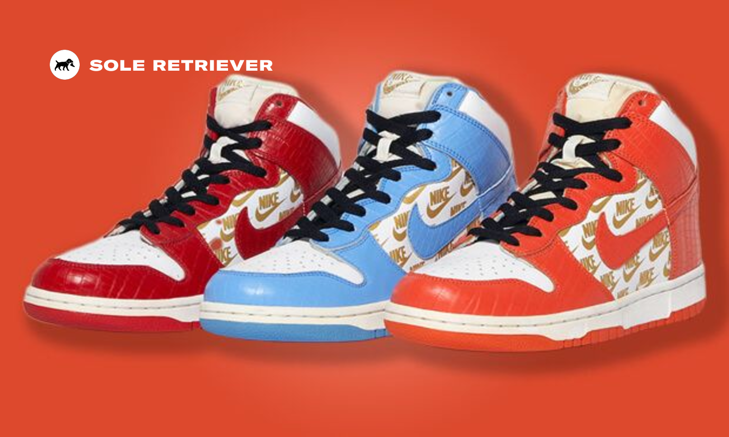 スケートボード Supreme NIKE SB Dunk High Supreme High Series - Nike Skateboarding