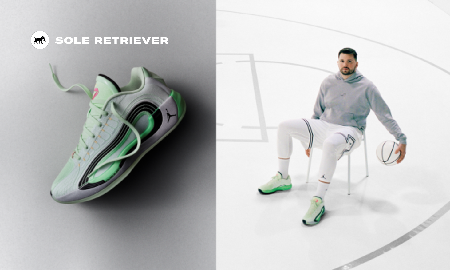 JORDAN　LUKA4 PF 31.0 ㎝　新品 Jordan Luka 4 PF Dark Obsidian / Metallic Silver - Jul 2025