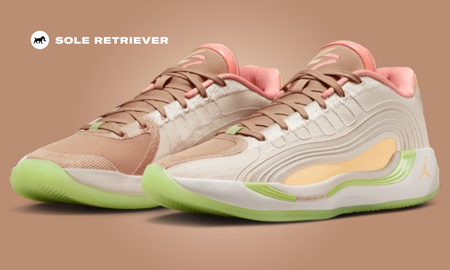 ＪＯＲＤＡＮ LUKA4．ＰＭ ベージュ/ピンク Get Your Claws Into the Jordan Luka 4 Light Orewood Brown Tangerine