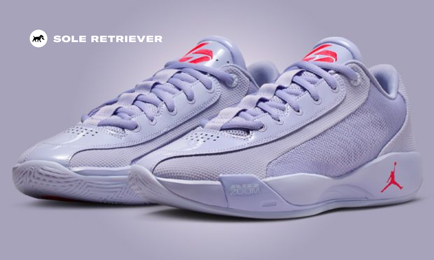 Luka Completes a Pastel Jordan Pack for his Daughter with Purple