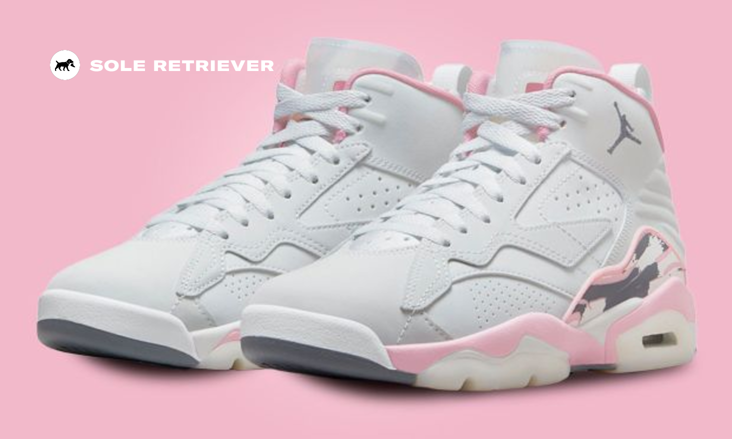 The Jordan MVP Off White Medium Soft Pink Hits Shelves In Fall 2023