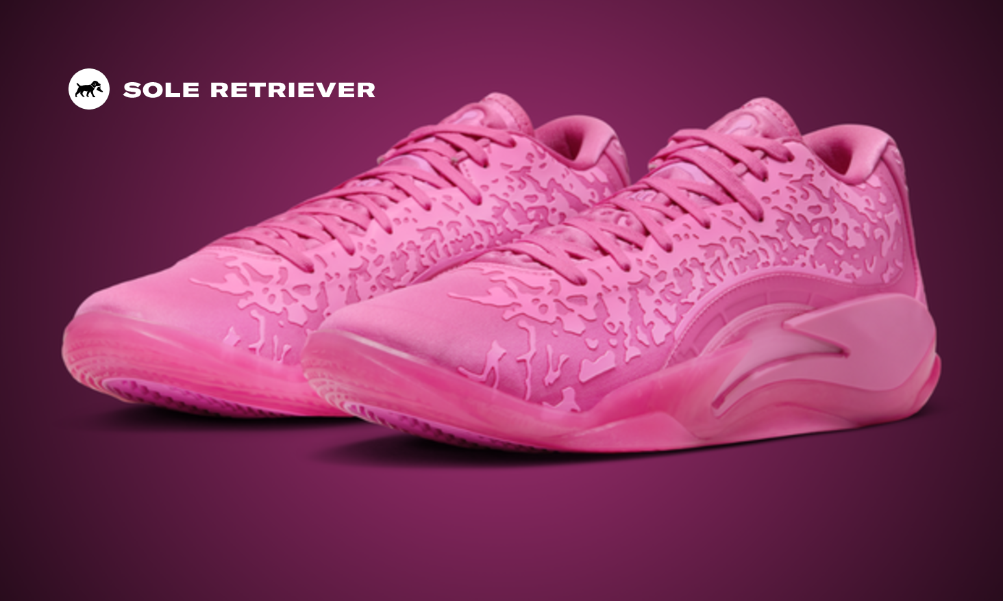新品 NIKE JORDAN ZION3 PINK 24cm The Jordan Zion 3 Pink Lotus Releases February 2024