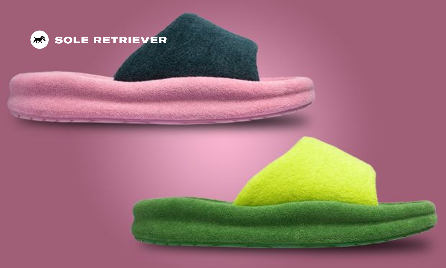 Justin Bieber's SKYLRK is Dropping Fuzzy Tennis Ball Green Slides