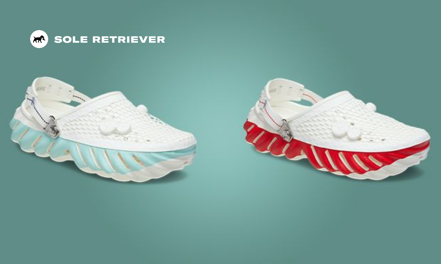 【クロックス】Crocs x Kanghyuk Echo Clog White Mint ★人気★ クロックス】Crocs x Kanghyuk Echo Clog White Mint ☆人気