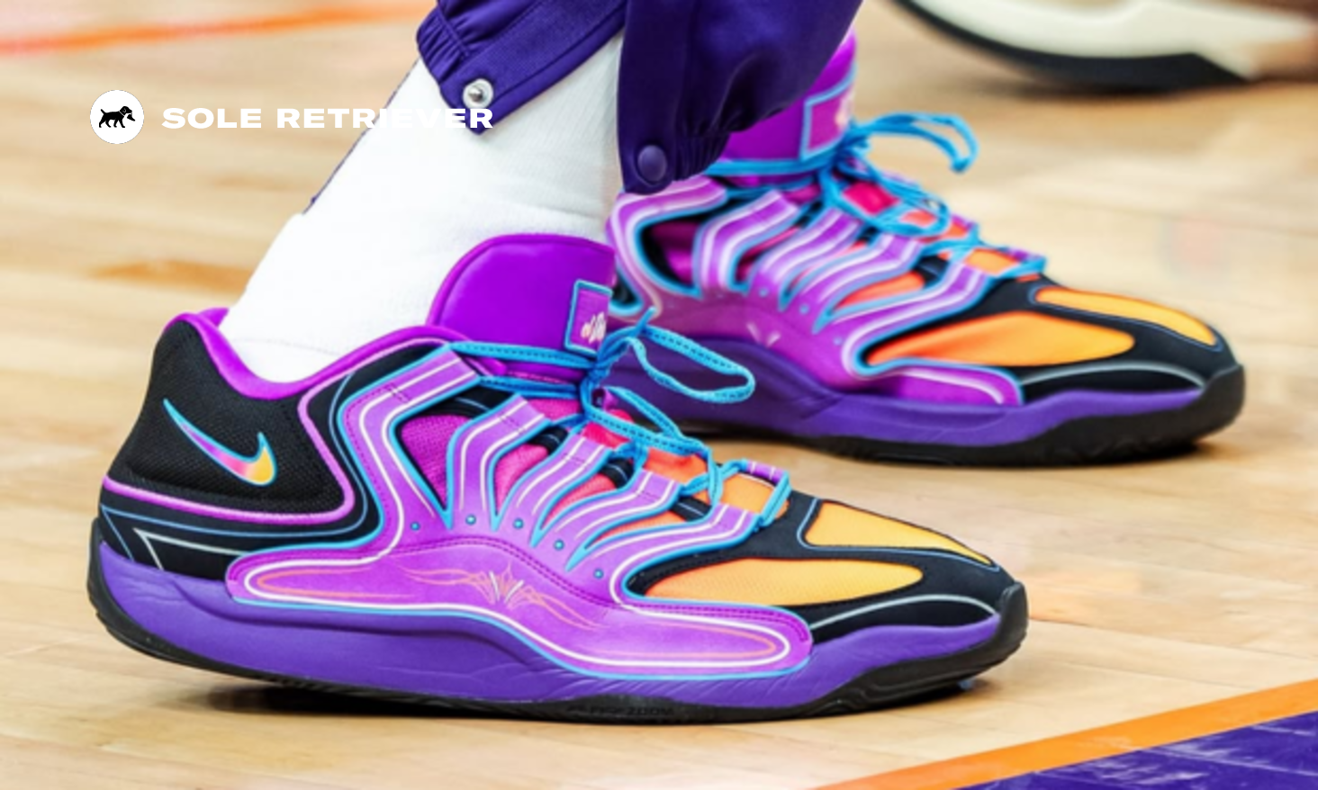 Kevin Durant Debuts the Nike KD 18 El Valle PE, image size:1464x878