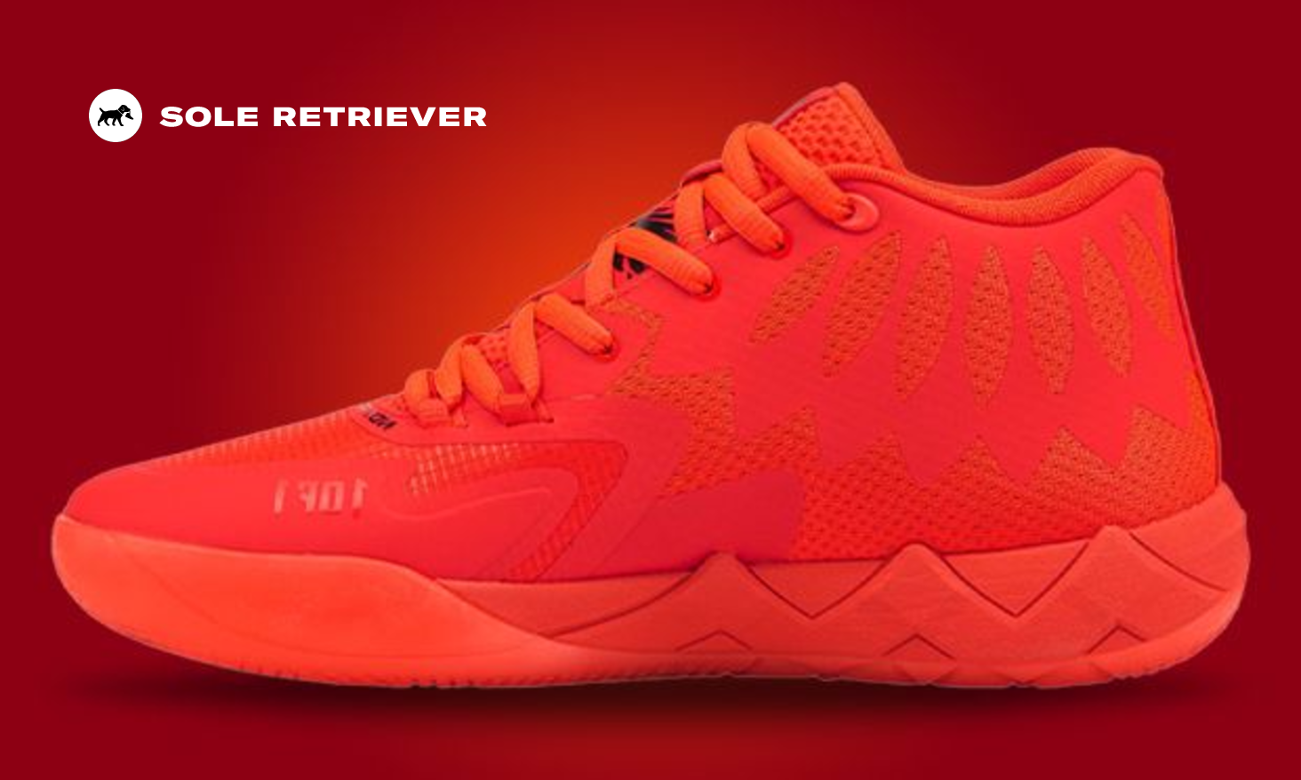 LaMelo Ball's Puma MB.01 Debuts In Red Blast