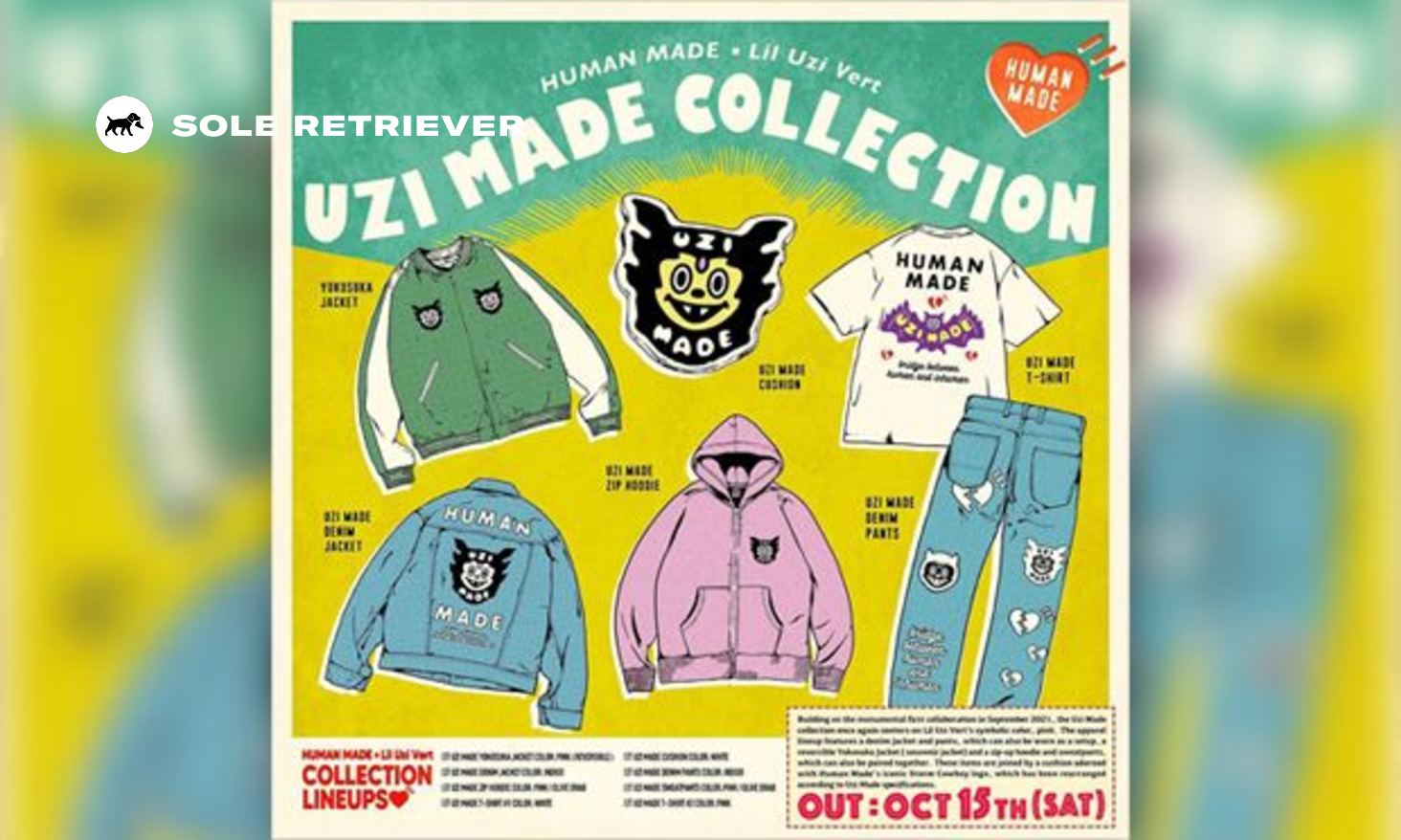 Human Made Lil Uzi Vert Zip Hoodie コラボ ジップフーディー Human Made Lil Uzi Vert Zip Hoodie コラボ ジップフーディー