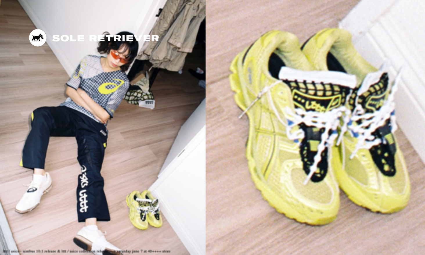 natsu*　1011 INVINCIBLE x GEL-NIMBUS 10.1 | Unisex | Pure Silver/Asics