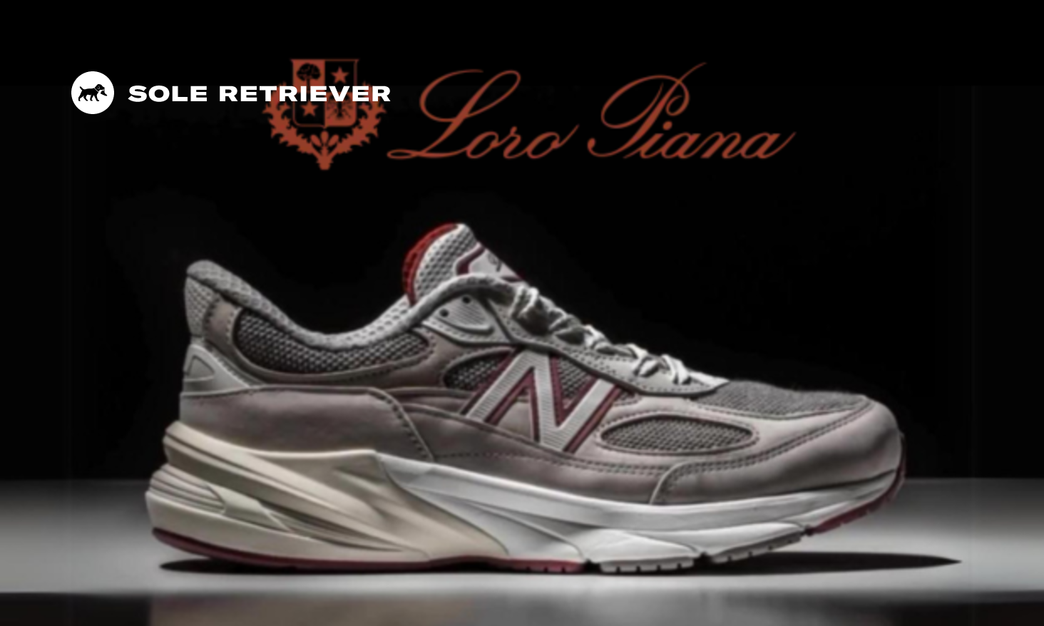 The Loro Piana x New Balance 990v6 Made in USA Retails for