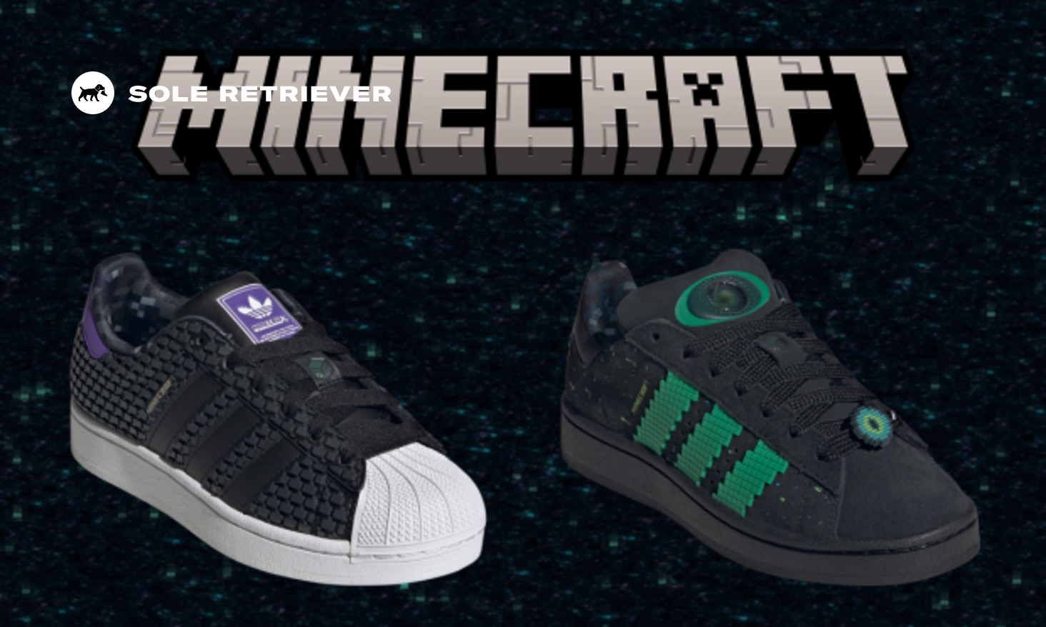 The Minecraft x adidas The End Pack Releases in 2025