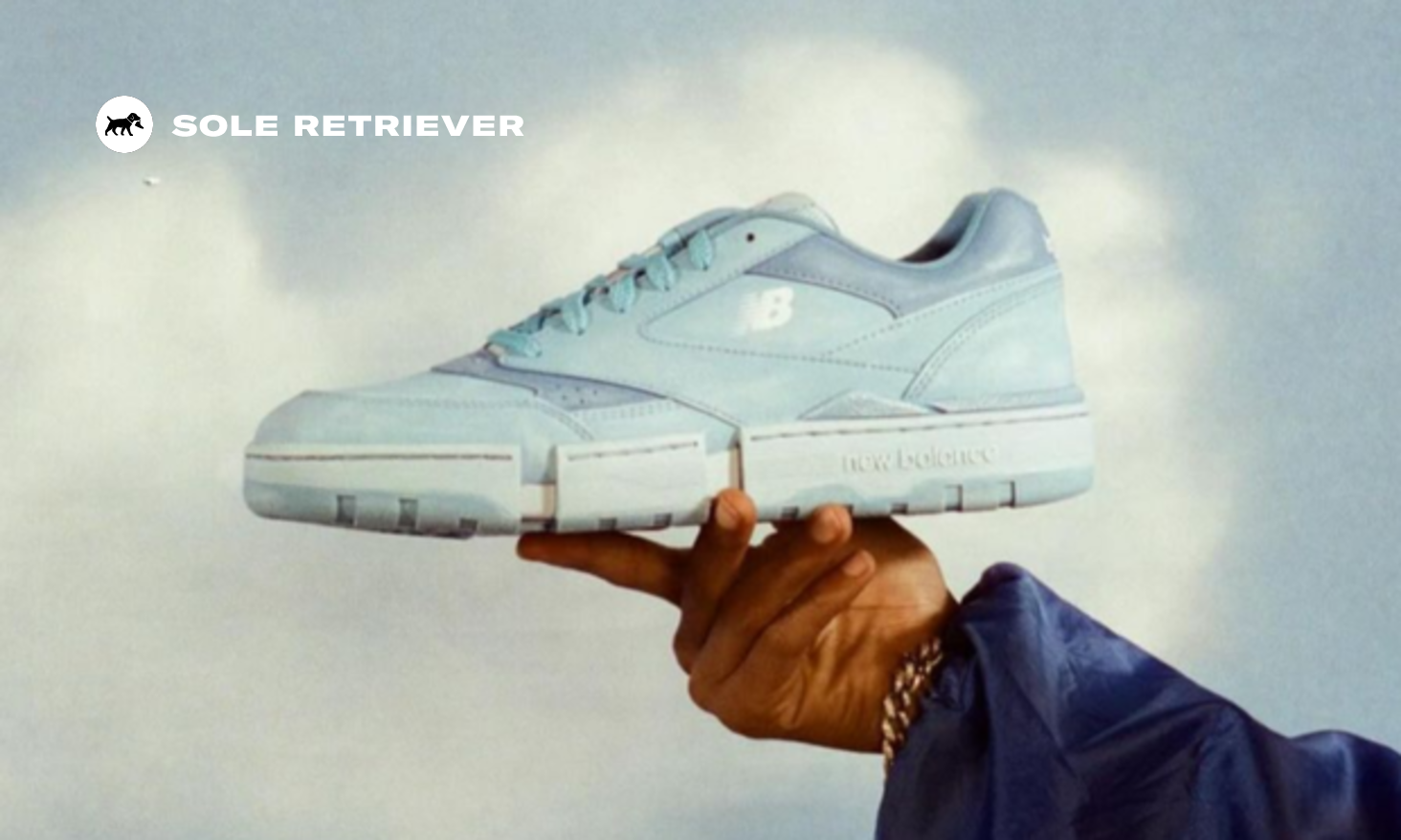 The MSFTSrep x New Balance 0.01 Washed Blue Releases