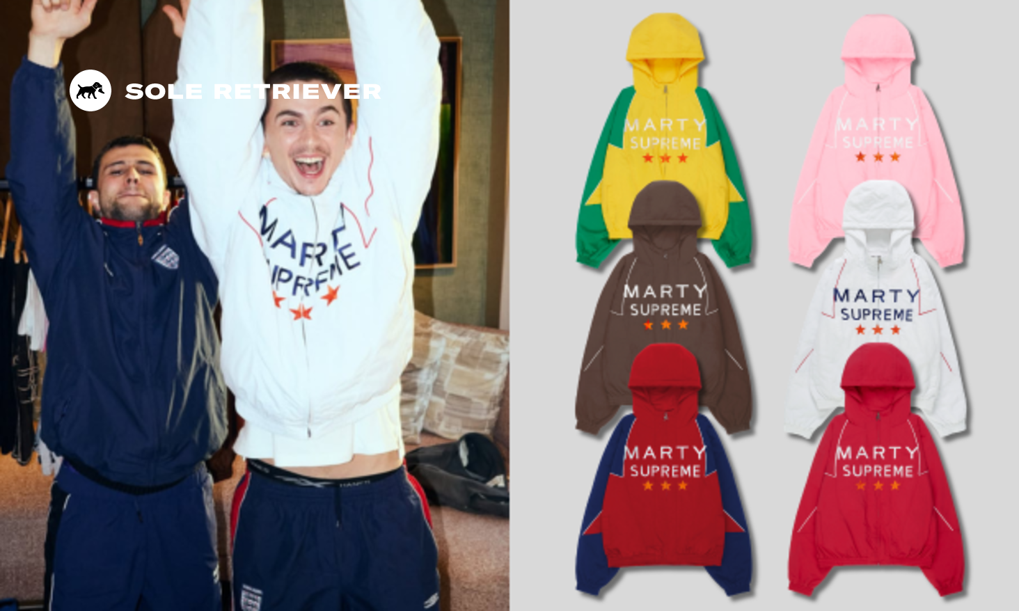 Dream Big: Nahmias Finally Dropped Marty Supreme Jackets Online
