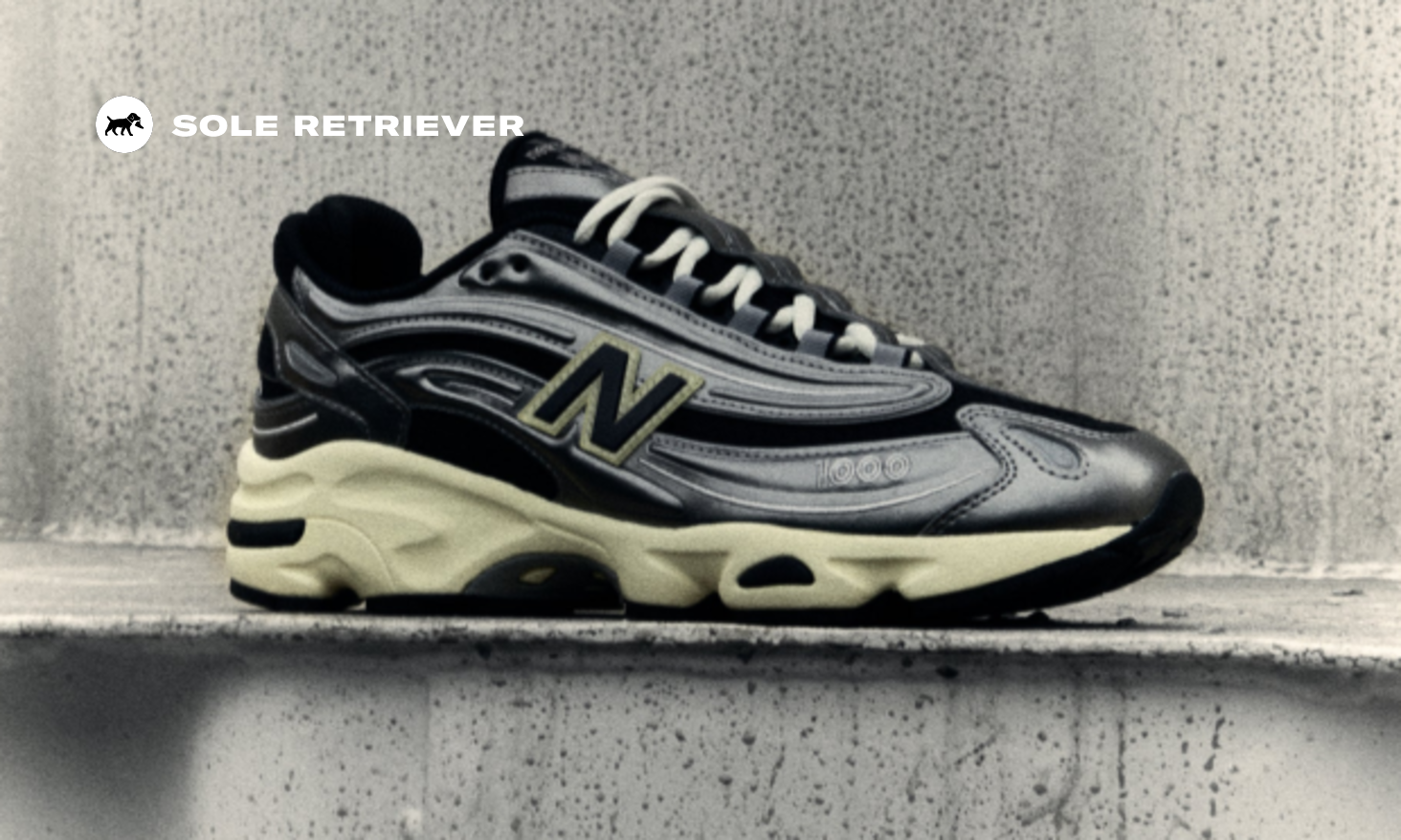 The New Balance 1000 Metallic Silver Releases April 2024