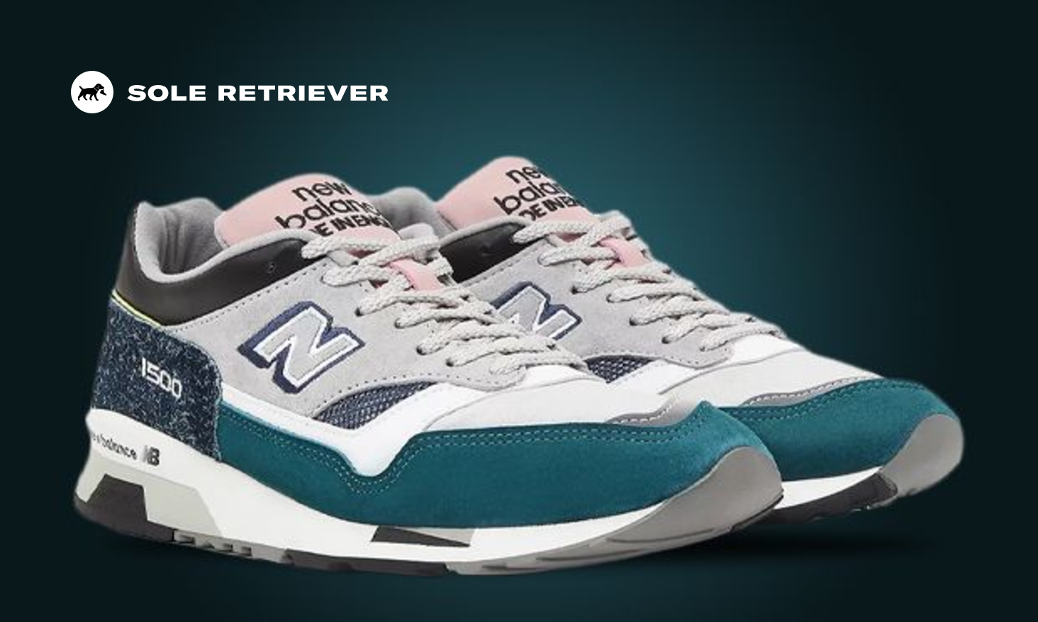 Teal Grey Dresses This New Balance 1500 Made in England