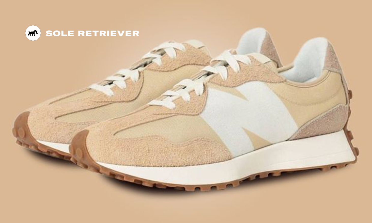 ☆セール☆New Balance 327 Beige New Balance 327 Off White Moonbeam Beige Timberwolf WS327AN