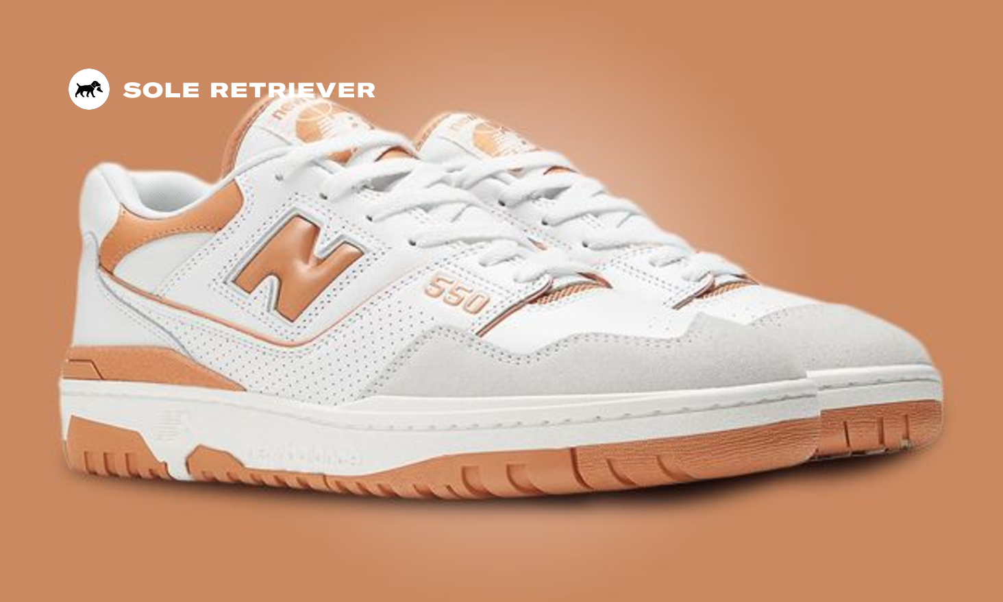 New Balance's 550 Munsell White Sepia Is Irresistibly Clean