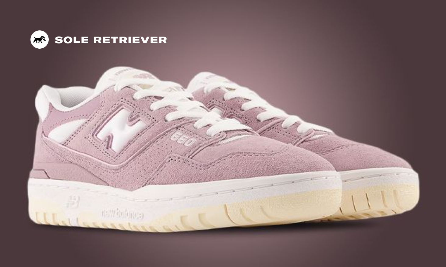 The New Balance 550 Pink Suede (W) Drops December 6th